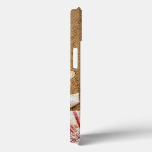 Ocean Beach Seashells Red Starfish Aangepast Case-Mate iPhone Case (Achterkant / Rechts)