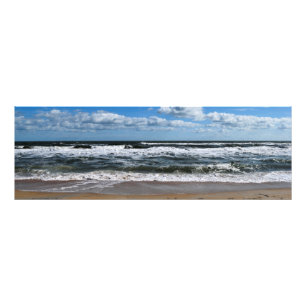 Ocean Beach Surf Foto Afdruk