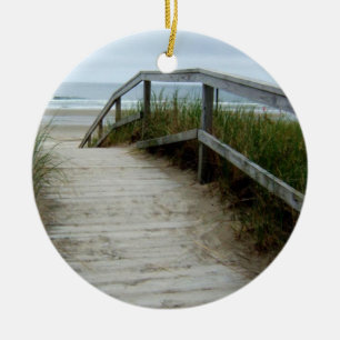 Ocean Beach Walkway Keramisch Ornament