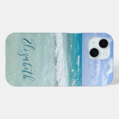 Ocean Beach Waves Voeg Jouw namen toe Case-Mate iPhone Case (Achterkant (horizontaal))