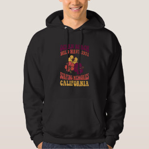 Ocean Beach Wild Wave 1971 Surfherinneringen Calif Hoodie