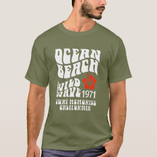 Ocean Beach Wild Wave 1971 T-shirt – Style Surf Ré
