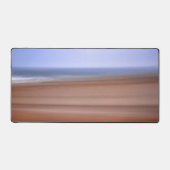 Ocean Beach Zeegezicht Abstracte Art Desk Mat (Voorkant)