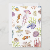 Ocean Bedankt Card (Achterkant)