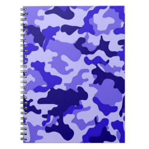 Ocean Blauw Camo Notitieboek
