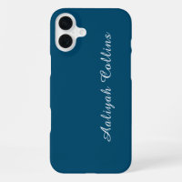 Ocean Blauw Minimalistisch Professioneel Modern
