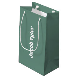 Ocean Blauwgroen  Gift Bag Klein Cadeauzakje