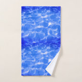 Océan Bleu (Serviette à main)