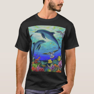 Ocean Bliss: Het vastleggen van de sereniteit van T-shirt