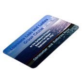 Ocean Blue aangepaste deur marker magneet (Linkerzijde)