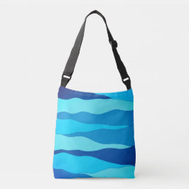 Ocean Blue Crossbody Bag Crossbody Tas