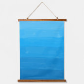 Ocean Blue Hangend Wandkleed (Voorkant)