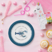 Ocean Blue Lobster Bake Papieren Bordje (Feest)