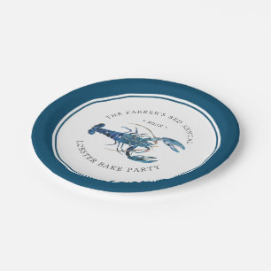 Ocean Blue Lobster Bake Papieren Bordje