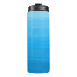 Ocean Blue Ombre Tumbler Thermosbeker
