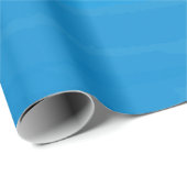 Ocean Blue Ombre Wrapping Paper Cadeaupapier (Rol Hoek)