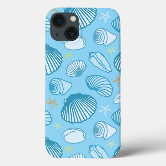 Ocean Blue Pattern Case-Mate iPhone Case (Achterkant)