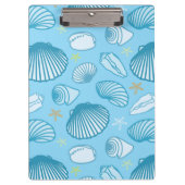 Ocean Blue Pattern Klembord (Voorkant)