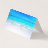 Ocean Blue Professional Visitekaartjes (Achterkant)