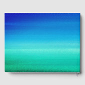 Ocean Blue Summer Beach House Vacting Rental Gastenboek (Achterkant)