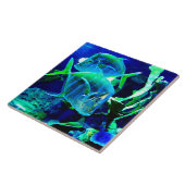 Ocean Blue Tegeltje (Zijkant)