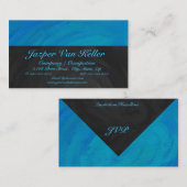 Ocean Blue Visitekaartje (Voorkant / Achterkant)