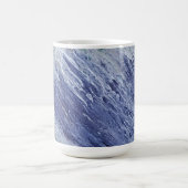 Ocean Blue Water Abstraite Art Mug Cup (Centre)