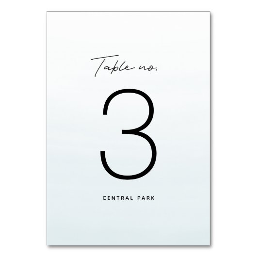 Ocean blue waterverf bestemming bruiloft kaart (Voorkant)