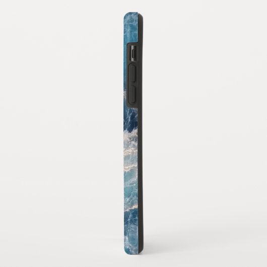 Ocean Blue Waves Case-Mate iPhone Case (Achterkant/links)