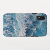 Ocean Blue Waves Case-Mate iPhone Case (Achterkant (horizontaal))