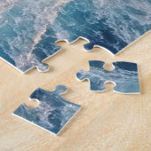 Ocean Blue Waves Legpuzzel (Zijkant)