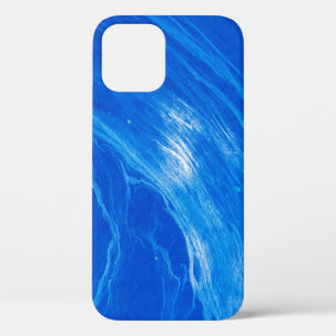 Ocean Blue Waves Summer Time iPhone 12 Hoesje