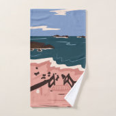 Ocean Blues (Serviette à main)
