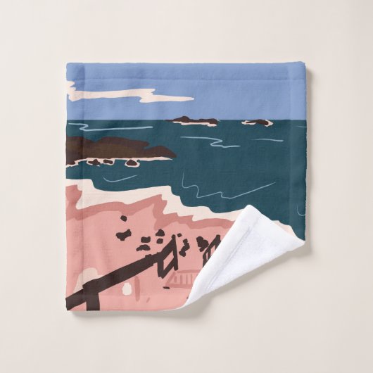 Ocean Blues (Gant de toilette)