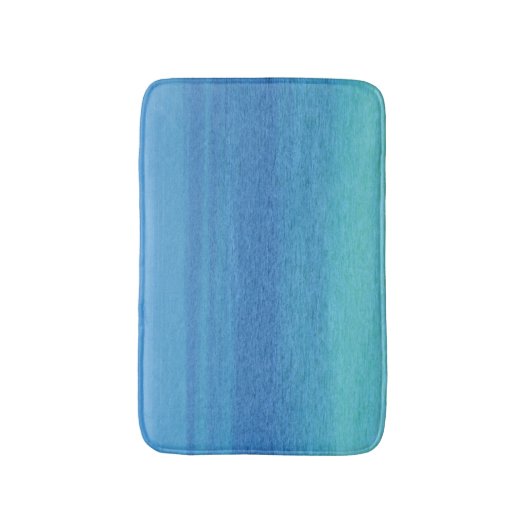 Ocean Blues Bath Mat (Voorkant Verticaal)