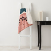 Ocean Blues Sherpa Deken (In situ)