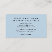 Ocean Boat Maritime Visitekaartje (Achterkant)