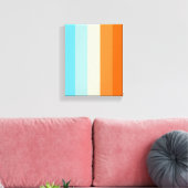 Ocean Breathe Canvas (Insitu (Woonkamer))