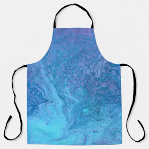 Ocean Breeze 1 Cool Blue Abstrait Tabliers