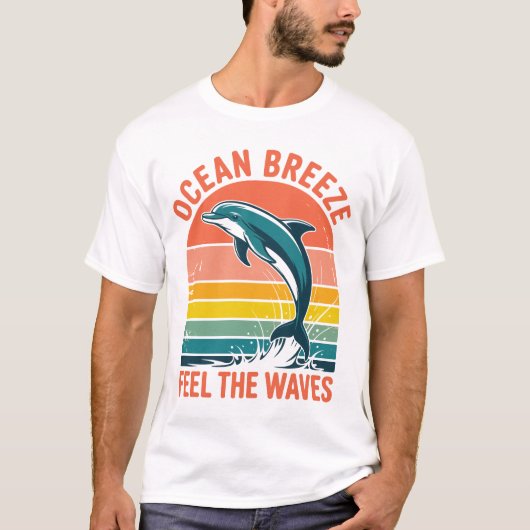Ocean Breeze Oval Tee T-shirt (Voorkant)