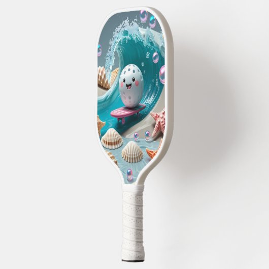 Ocean Breeze Pickleball – Schattige Surf & Zeesche Pickleball Paddle (Links)