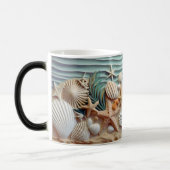 Ocean Breeze Seashell Mok (Links)
