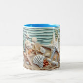Ocean Breeze Seashell Mok (Center)