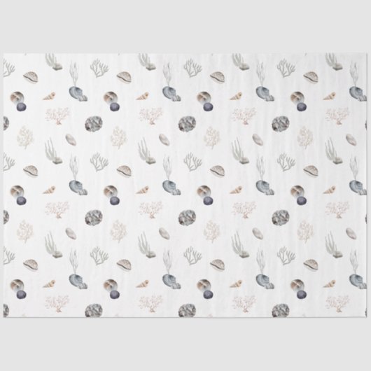 Ocean Breeze-serie ontwerp 2 Tissuepapier (Voorkant)