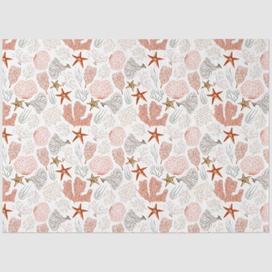 Ocean Breeze-serie ontwerp 3 Tissuepapier (Voorkant)