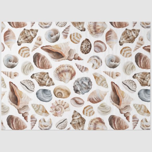 Ocean Breeze-serie ontwerp 4 Tissuepapier (Voorkant)