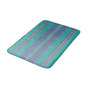 Ocean Breeze Stripes Badmat