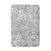 Ocean Bubbles & Currents Grey Bath Mat (Voorkant Verticaal)