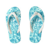 Ocean Bubbles & Currents Kinder Paar of Teenslippe Kinder Teenslippers (Voetbed)