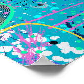 Ocean Bubbles: Maximalist Art Poster (Hoek)